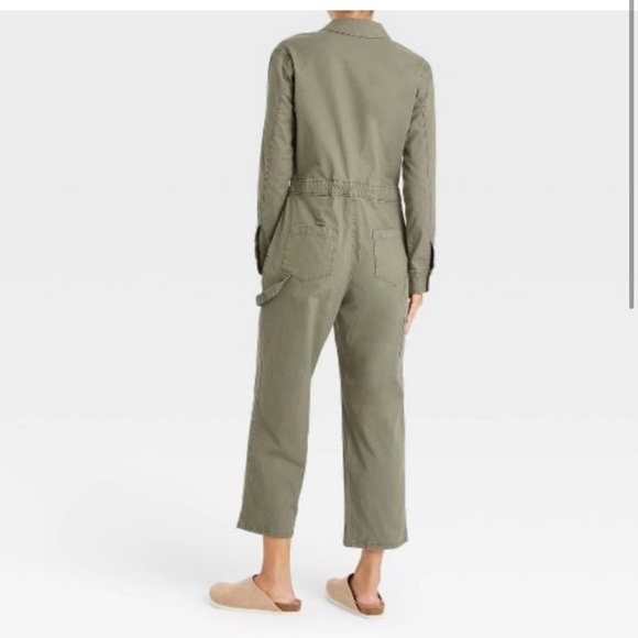 Universal Thread Long Sleeve Olive Boilersuit New - Picture 2 of 6